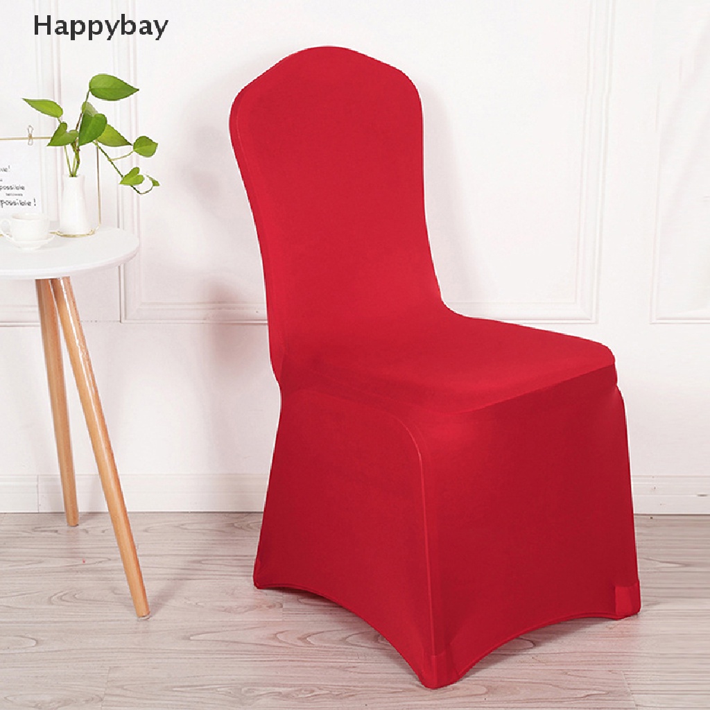 1 Vỏ Bọc Ghế Ngồi Bàn Ăn / Khách Sạn / Tiệc Cưới Chất Liệu polyester Co Giãn