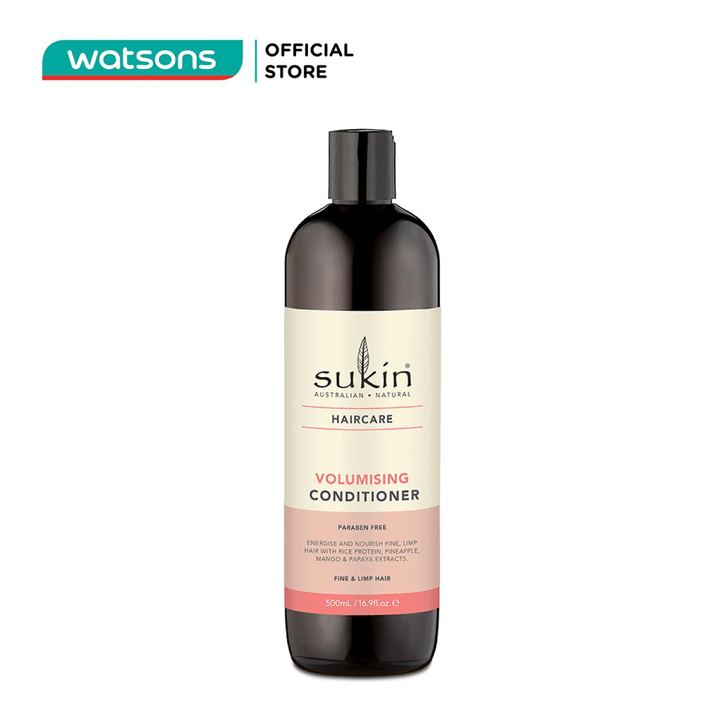 Dầu Xả Làm Dày Tóc Sukin Volumising Conditioner 500ml