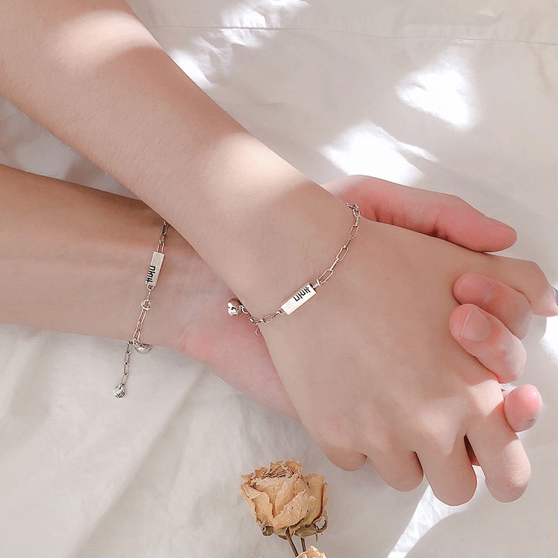 s925 Silver Magnetic attraction Lovers' Bracelet,Lucky  Jewelry