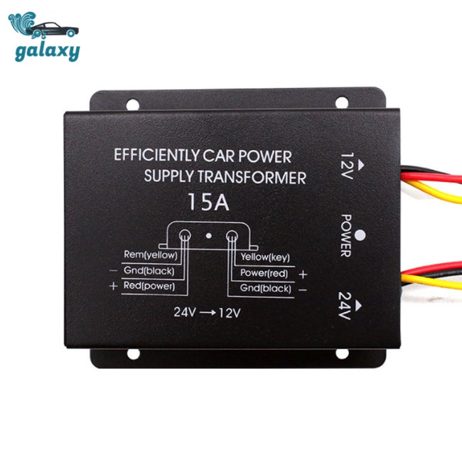 Galaxy Bộ Chuyển Đổi Nguồn Điện 24v Sang 12v Cho Xe Hơi