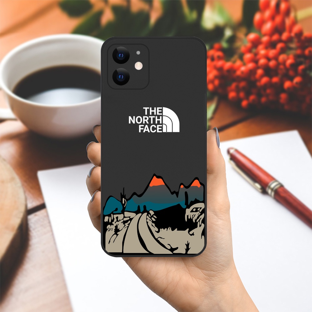 Ốp lưng Vina Case Samsung A10/A10S/A51/A32/A12/....dẻo cạnh vuông bảo vệ camera hình The North Face