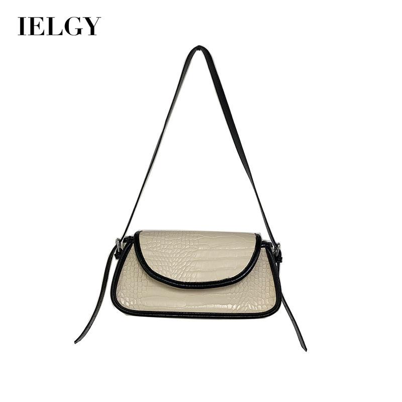 IELGY Túi Đeo Vai Phối Màu Thời Trang Cho Nữ