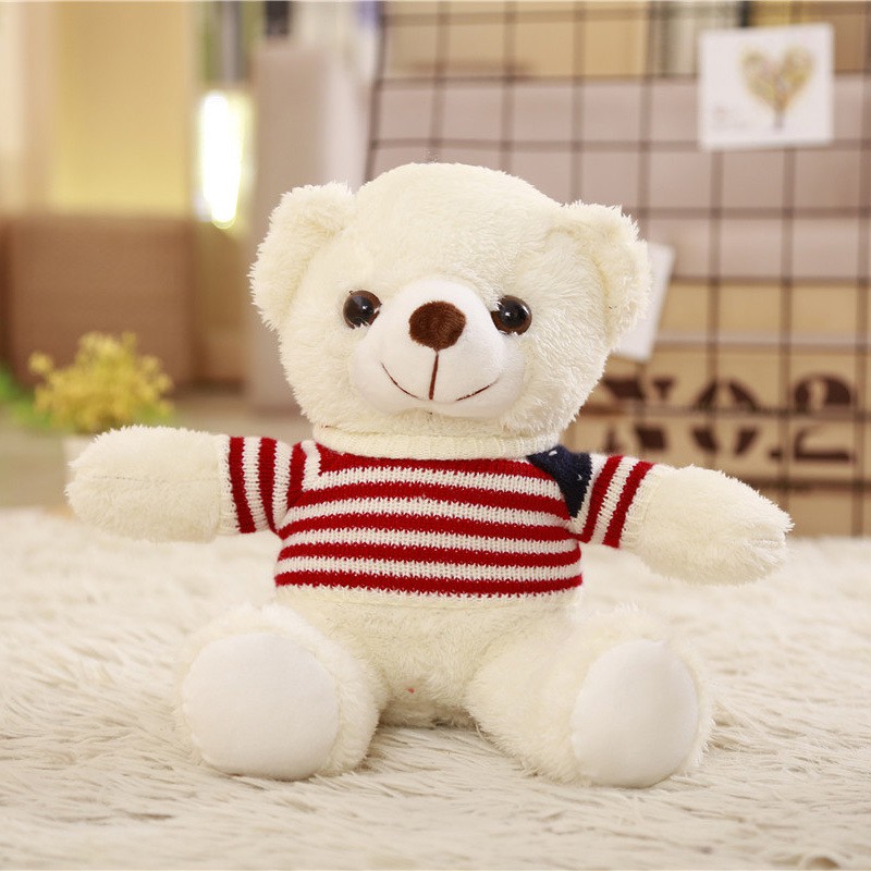 Gấu Teddy Nhồi Bông Kiểu Hoạt Hình Sáng Tạo Dễ Thương