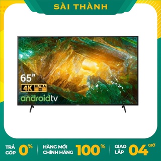[Giao Hàng Miễn Phí HCM]  Android Tivi Sony 4K 65 Inch KD-65X8050H- Bảo hành chính hãng - Giao 4H HCM