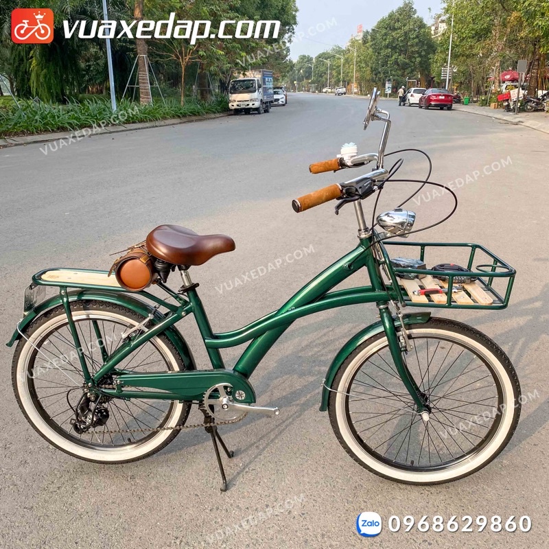 Xe đạp Nomad Swan / Màu xanh lục