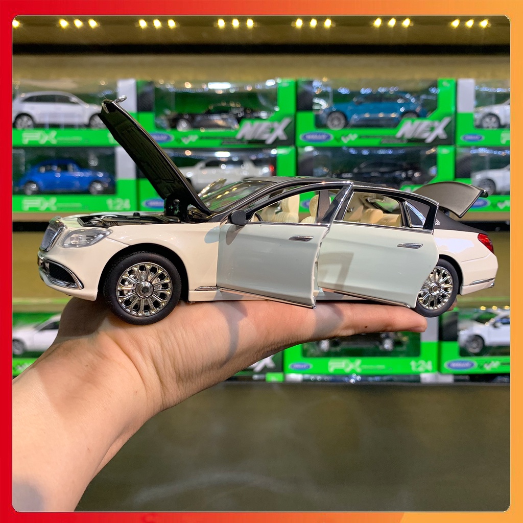 Xe mô hình Mercedes Benz Maybach S600 tỉ lệ 1:24 CHEZHI