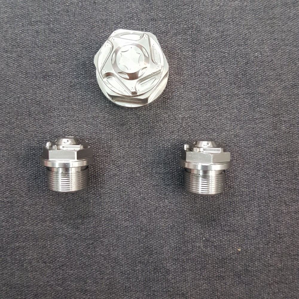 [XẢ KHO] Ốc trảng ba SONIC, mẫu SALAYA ngôi sao xoáy chất liệu inox 304 CNC chống rỉ sét