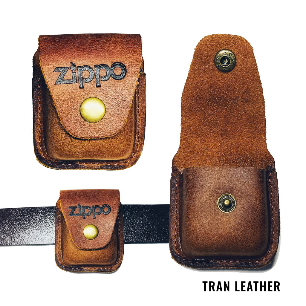 Bao Da Bật Lửa Zippo | TRAN LEATHER