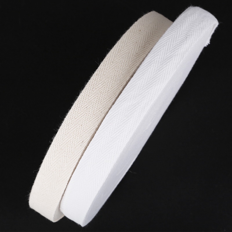 Cuộn ruy băng cotton 5yard rộng 1 / 1.5 / 2 / 2.5 / 3 / 3.5 / 4 / 5cm