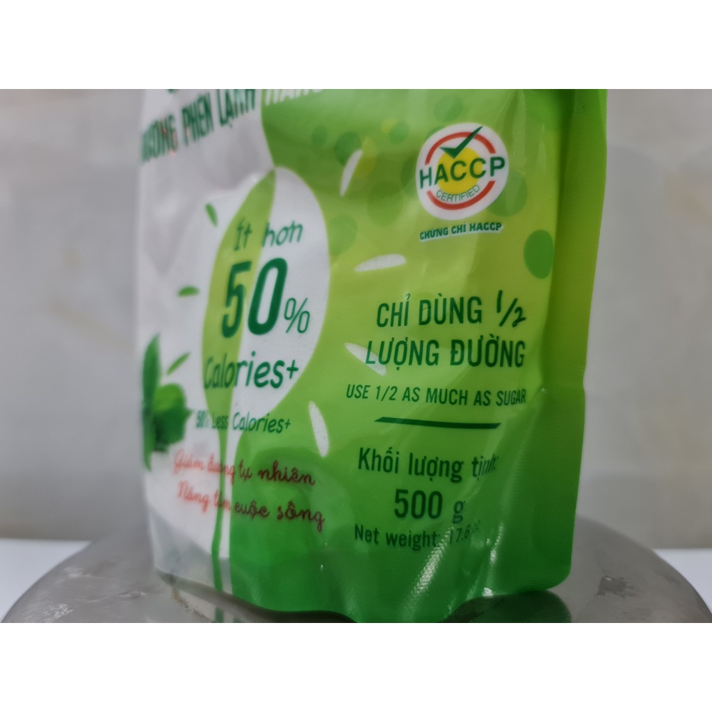 [Túi 500g – Dạng Bột] ĐƯỜNG PHÈN LẠNH NĂNG LƯỢNG THẤP [VN] ANH ĐĂNG (50% less calories+) Cool Rock Sugar (vvk-hk)