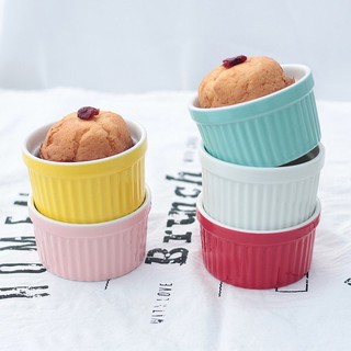 Bát sứ ramenkin không nắp