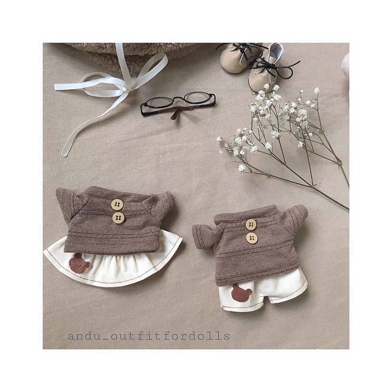 Set đồ cho búp bê 10cm-15cm-20cm-idv