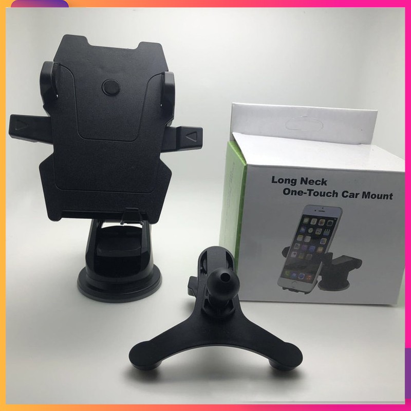 Giá đỡ điện thoại trên ô tô ⭐ Giá kẹp điện thoại ô tô, loại hút chân không cao cấp, gắn taplo, kính xe, bàn làm việc