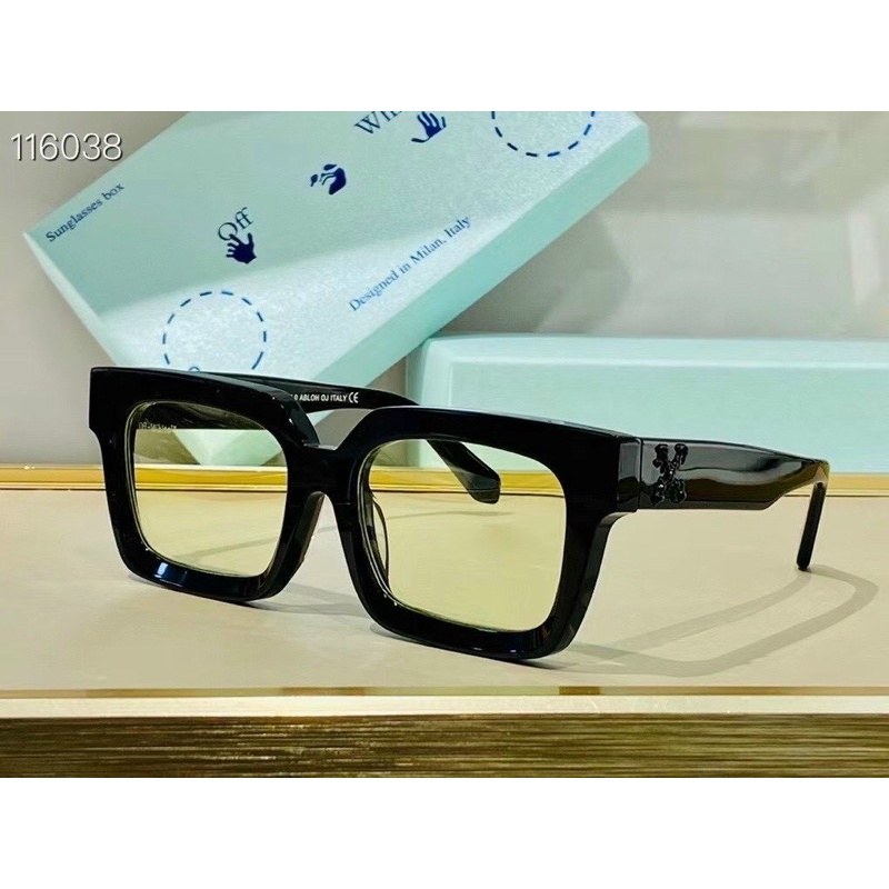 Gọng kính nam nữ Off white siêu nhẹ , Kính mắt thời trang,Tặng mắt cận khi mua gọng kính