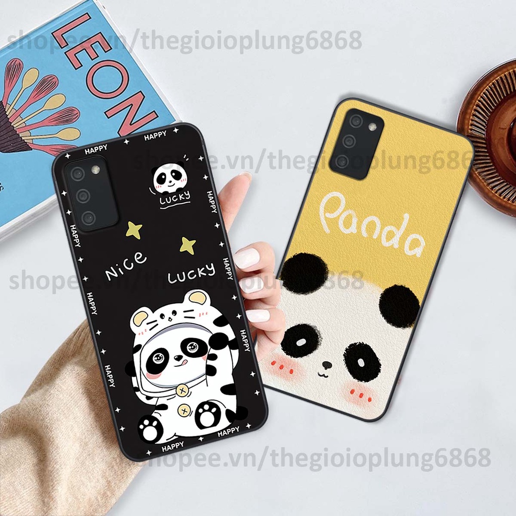 Ốp Samsung A02s / A03s gấu trúc panda cute siêu đẹp siêu xinh cực kì đáng yêu