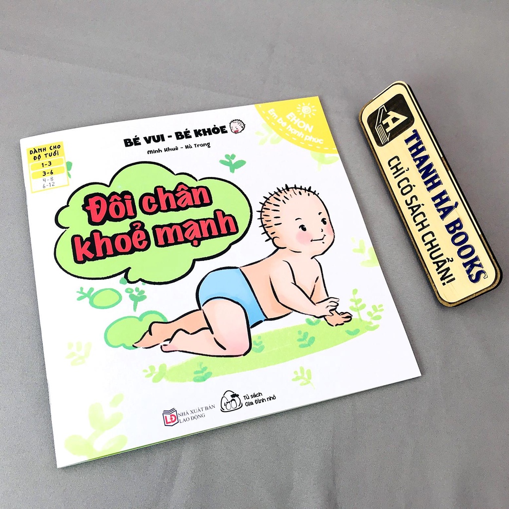 Sách - Ehon Bé Vui - Bé Khỏe  - Bộ 5 quyển  lẻ tùy chọn