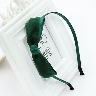 Băng đô cài tóc đính nơ dễ thương