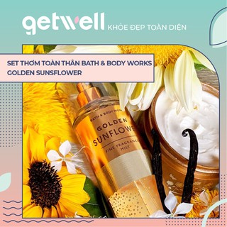 GOLDEN SUNFLOWER | Sản Phẩm Tắm Dưỡng Xịt Thơm Toàn Thân Bath & Body Works