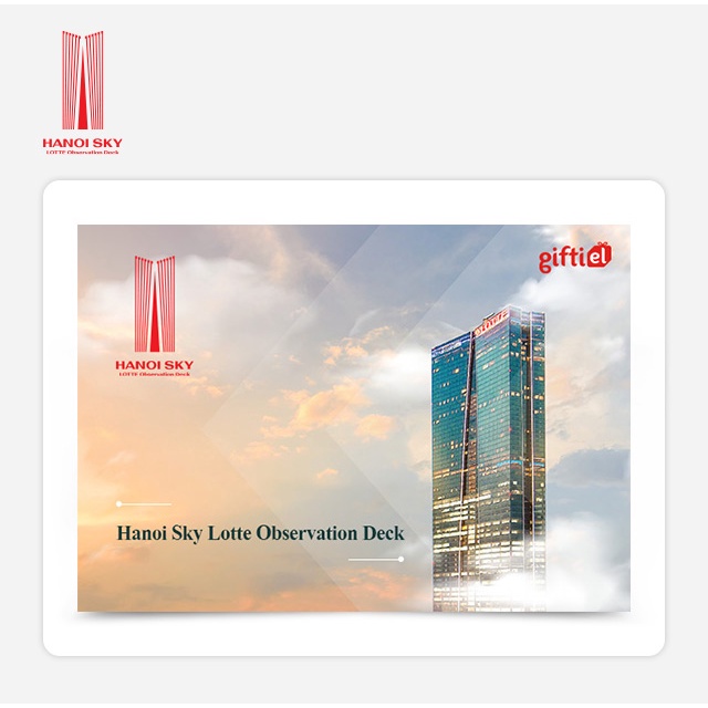 Hà Nội  Đài Quan Sát Lotte Sky - Vé Tham Quan Cho Người Lớn