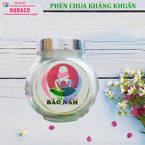 BỘT PHÈN CHUA KHỬ MÙI HÔI NÁCH, HÔI CHÂN NUDACO