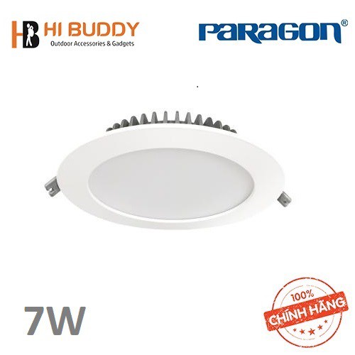 Đèn LED Paragon Downlight Âm Trần  - 5W/ 7W/ 9W/ 12W/ 20W - Ánh Sáng Vàng/ Trung Tính/ Trắng. Chính Hãng