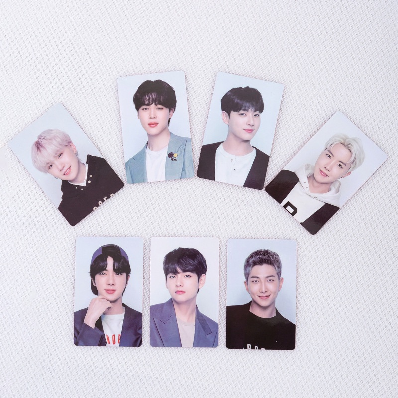 Thẻ ảnh thành viên nhóm nhạc BTS thích hợp làm quà tặng