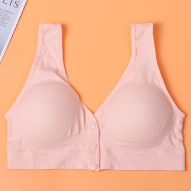 Bra / Áo Ngực Trung Niên Cotton Xuất Hàn ( AL : 077 ) Hàng Loại Đẹp. | BigBuy360 - bigbuy360.vn