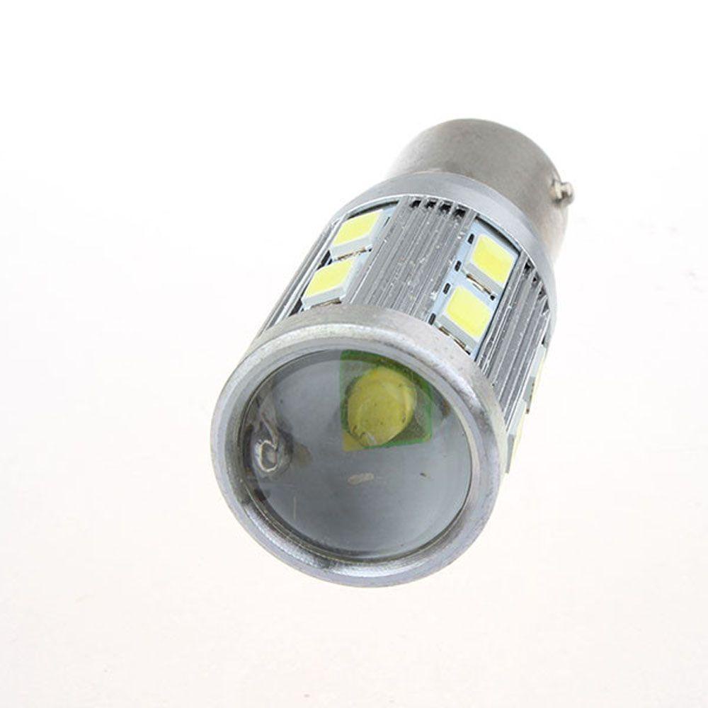 Đèn LED ChiếU SáNg TrắNg 12SMD P21W 5730 Cho Xe Hơi