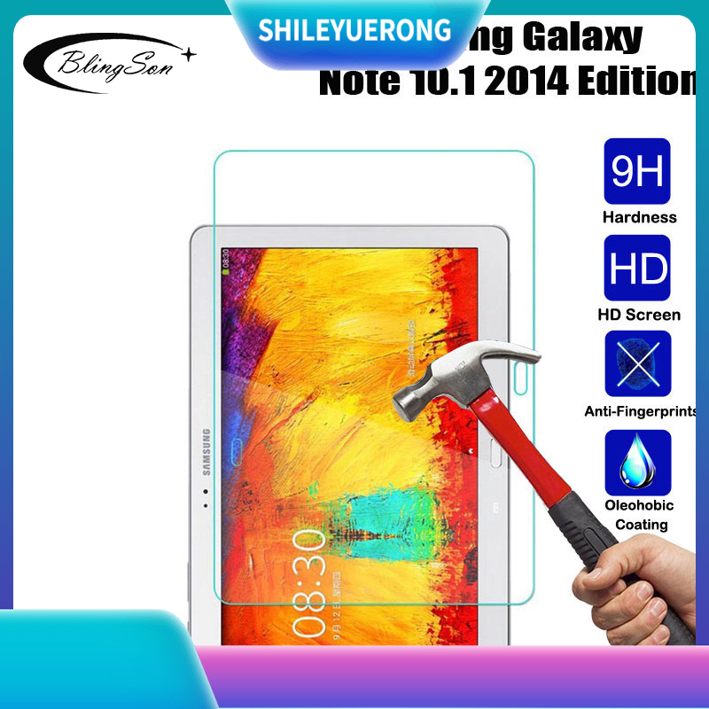 Kính Cường Lực Bảo Vệ Màn Hình Cho Samsung Galaxy Note 10.1 2014 Edition P600 P601 P605 2.5d