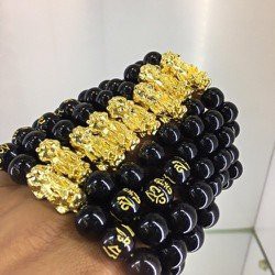 Vòng Phong Thủy Hạt Đá Đeo Tay- Chuỗi Hạt Tỳ Hưu Phong Thuỷ - Tài Lộc - May Mắn - TM09 | BigBuy360 - bigbuy360.vn