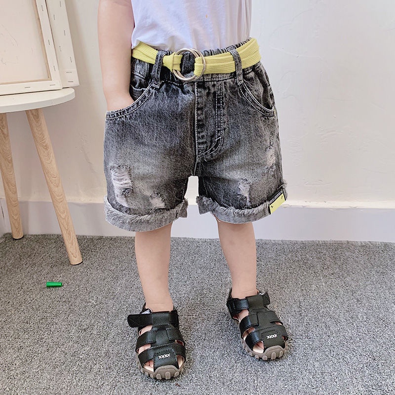 Quần Short Denim Thời Trang Mùa Hè Phong Cách Mới Dành Cho Bé Trai Và Bé Gái 2022