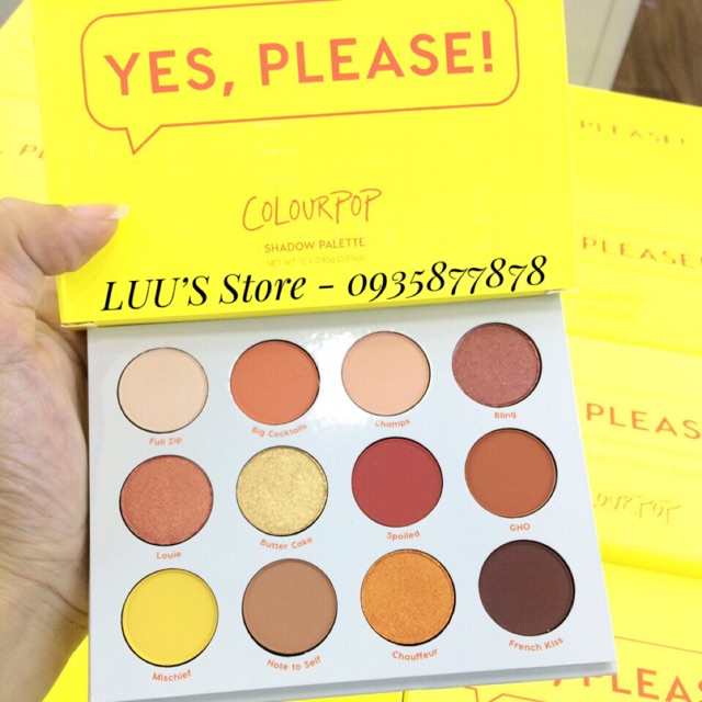 Bảng Màu Mắt Colourpop Yes Please | BigBuy360 - bigbuy360.vn