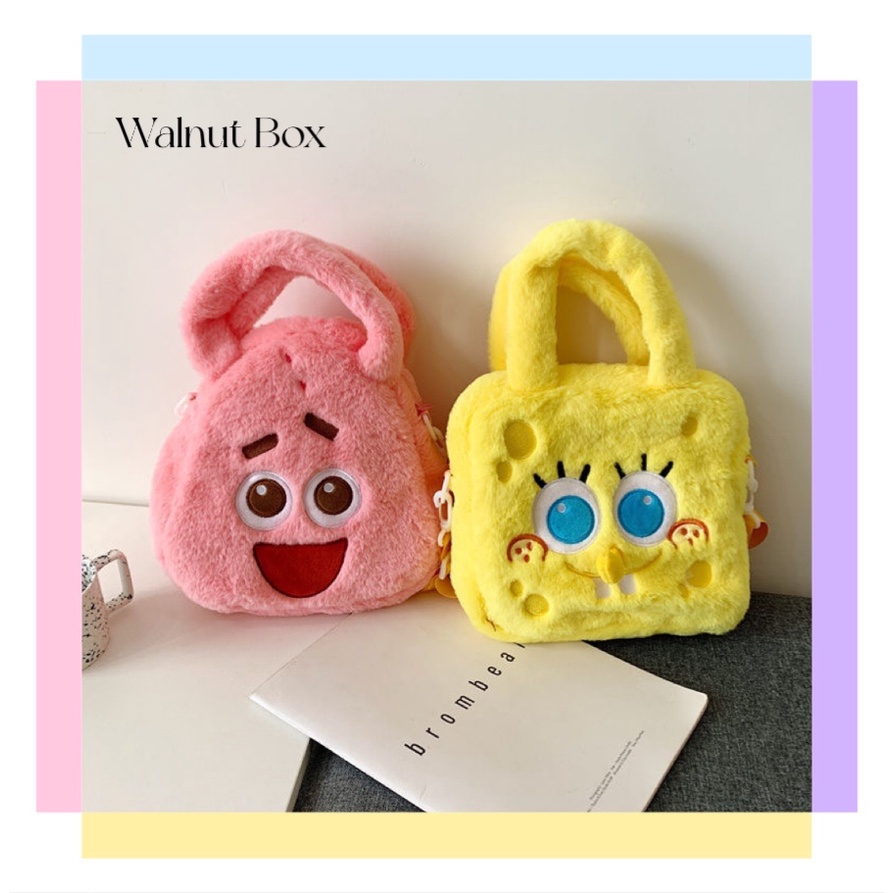 Túi Đeo Chéo Hình SpongeBob Dễ Thương