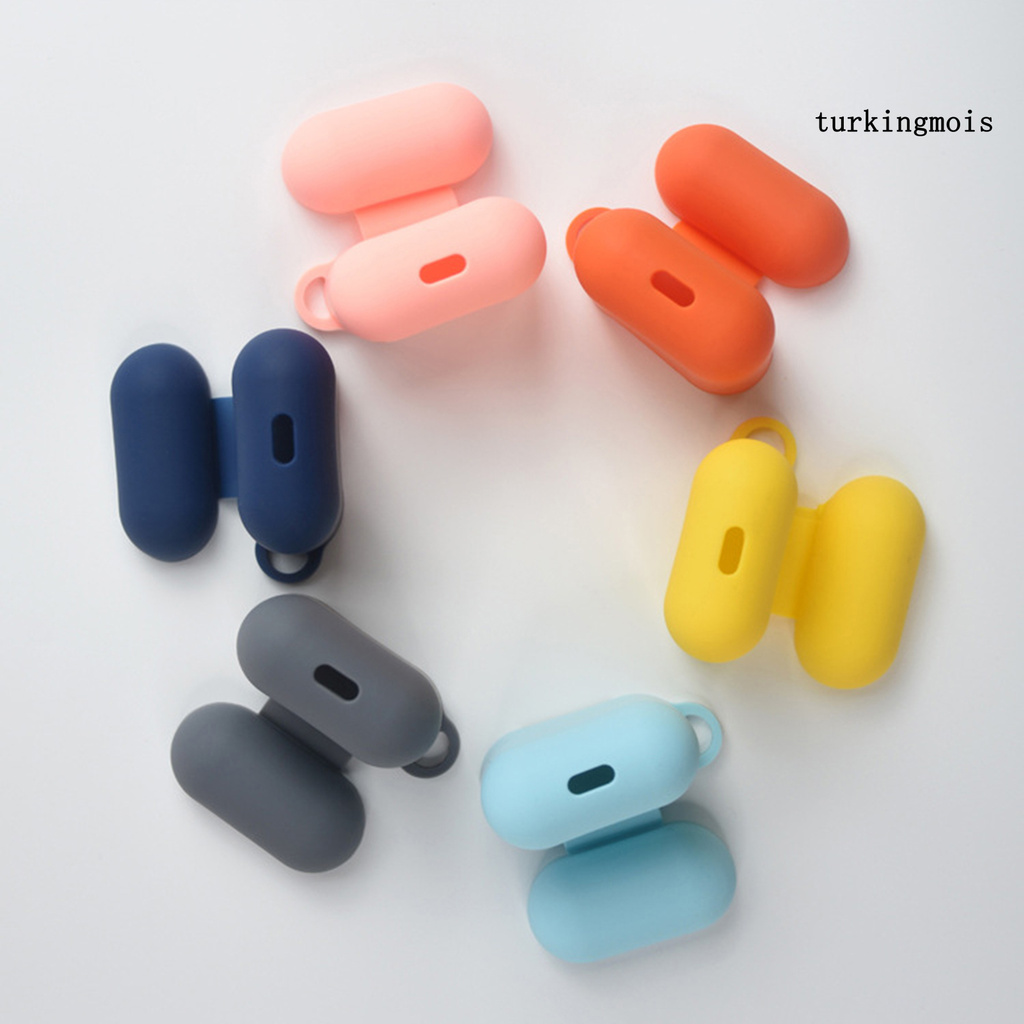 Vỏ Bảo Vệ Hộp Sạc Tai Nghe Airpods 1 / 2 Bằng Silicone Chống Bụi / Trầy Xước Dễ Mang Theo