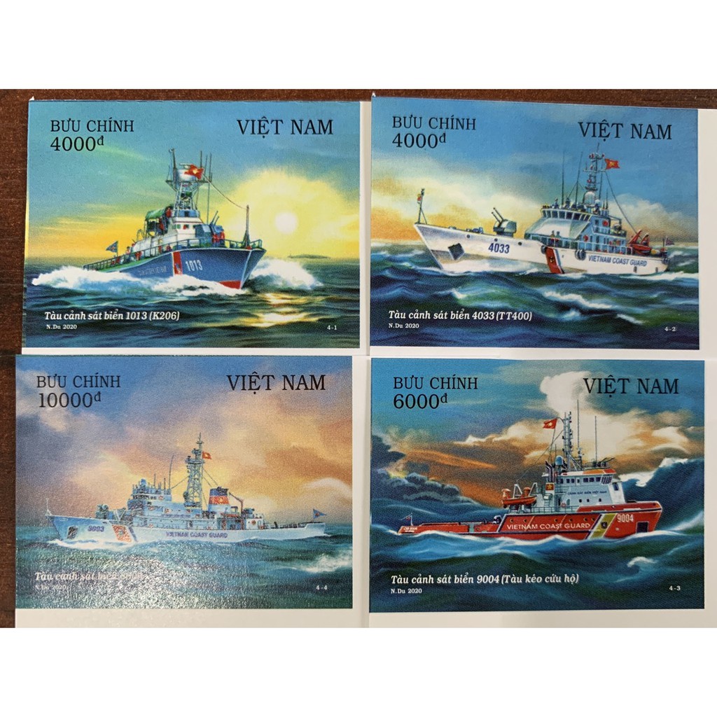Bộ tem Biển Đảo Bộ 2 Phát hành năm 2020