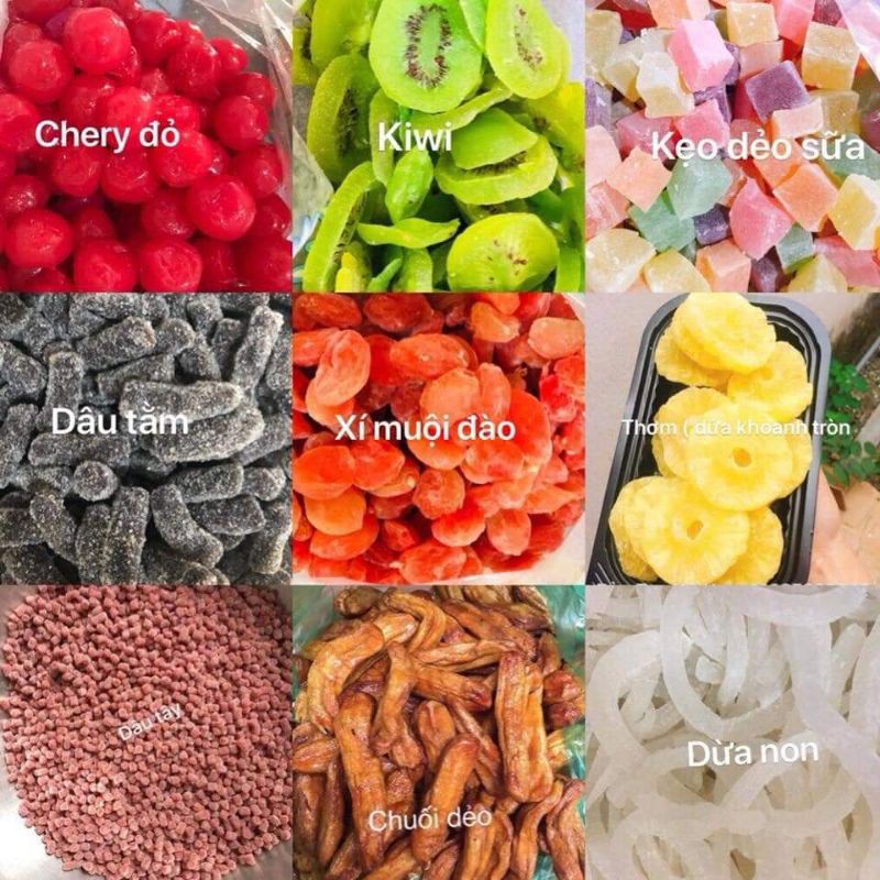 200-500GRAM  MỨT, Ô MAI TỰ CHỌN ĐỂ KHÁCH DÙNG THỬ