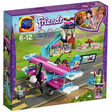 Lắp Ráp xếp hình Lego Friends Lepin 01073 - Chuyến Tham Quan Thành Phố Trên Máy Bay