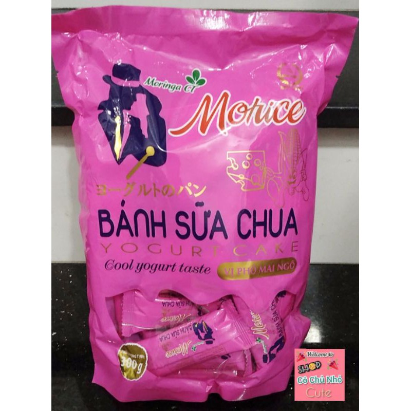 Bánh sữa chua Morice đủ 5 vị Sữa Chua , Nha Đam , Dưa Lưới , Tổ Yến , Phô Mai Ngô 300g