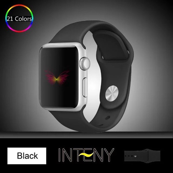 Dây Đeo Silicone Mềm Cho Đồng Hồ Thông Minh Iwatch 38/40/42/44mm Apple Watch Series 1 2 3 4