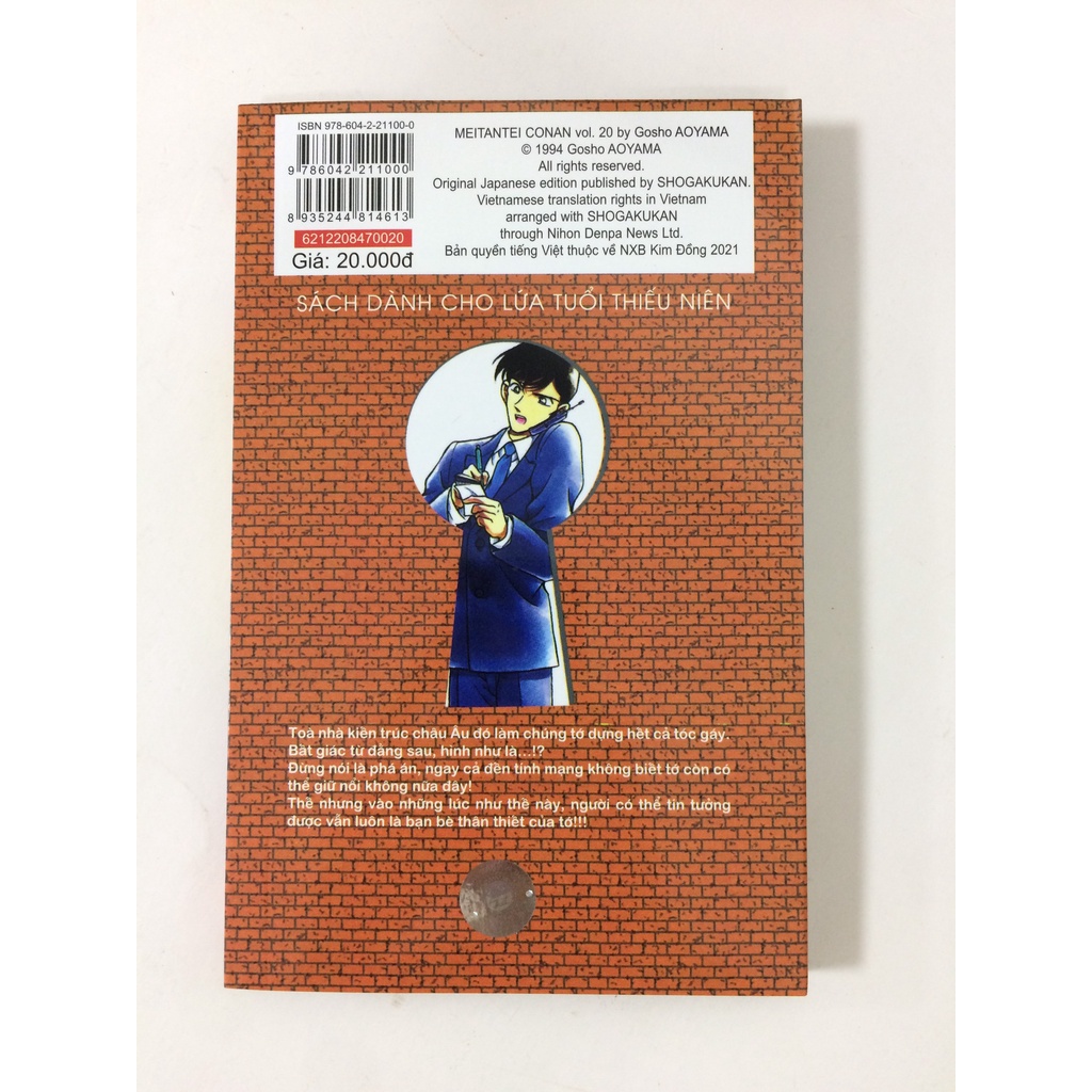 Sách - Thám tử lừng danh Conan - Tập 20