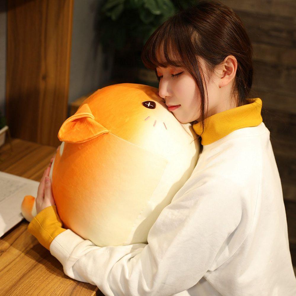 Đồ chơi nhồi bông Hình Mèo Hoạt Hình Dễ Thương 1 Món Quà