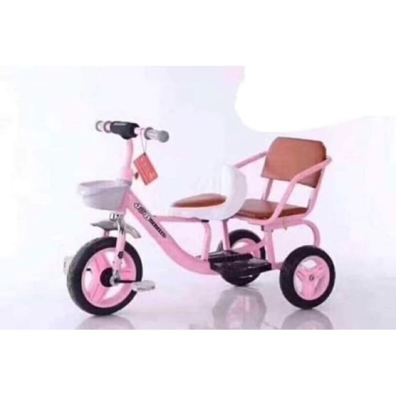 Xe đạp ba bánh xe đạp xích lô  đôi yên da có giỏ