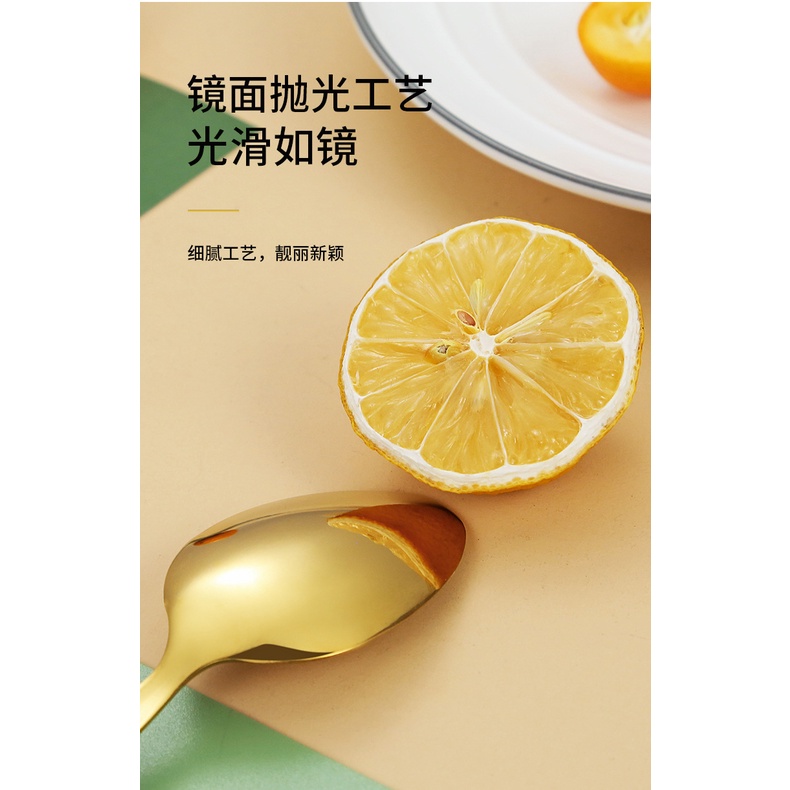 Bộ Muỗng Nĩa Bằng Thép Không Gỉ