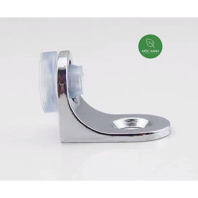 Chốt đỡ kính có mút giữ kính, đợt đỡ kệ kính