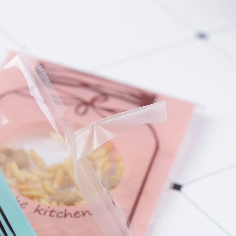 Set 100 Túi Đựng Bánh Kẹo Tự Dính Trang Trí Tiệc Cưới / Giáng Sinh