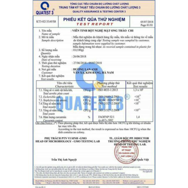 Viên tinh bột nghệ mật ong sữa ong chúa  (Lọ 500gr) | BigBuy360 - bigbuy360.vn