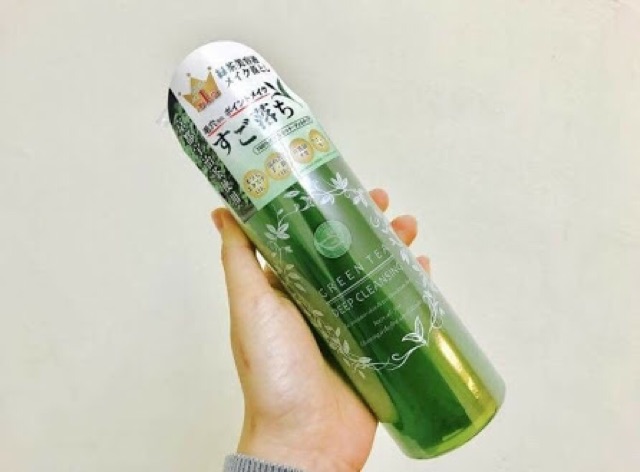 (Chuẩn Nhật)Gel tẩy trang Green Tea Deep Cleansing của Santa Marche Nhật Bản