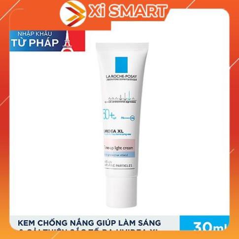 Kem chống nắng dạng Gel giúp làm sáng da và giúp cải thiện sắc tố da La Roche-Posay Uvidea XL Tone-up Light Cream 30ml