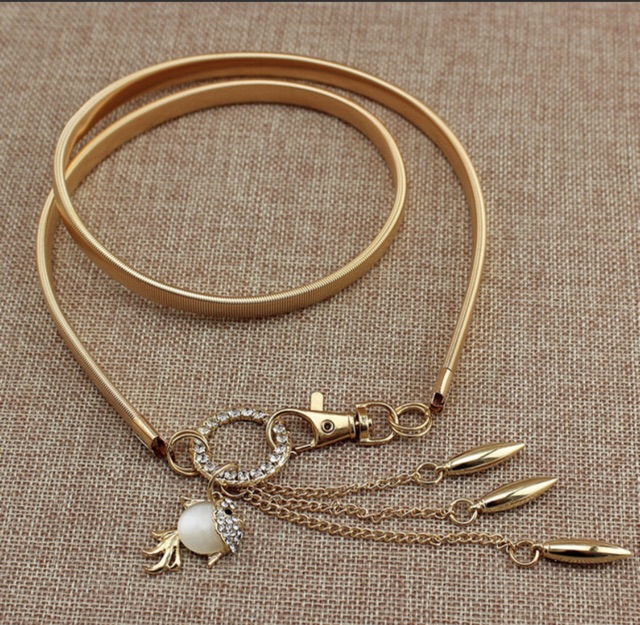 10 mẫu đai váy kim loại đính đá HOT