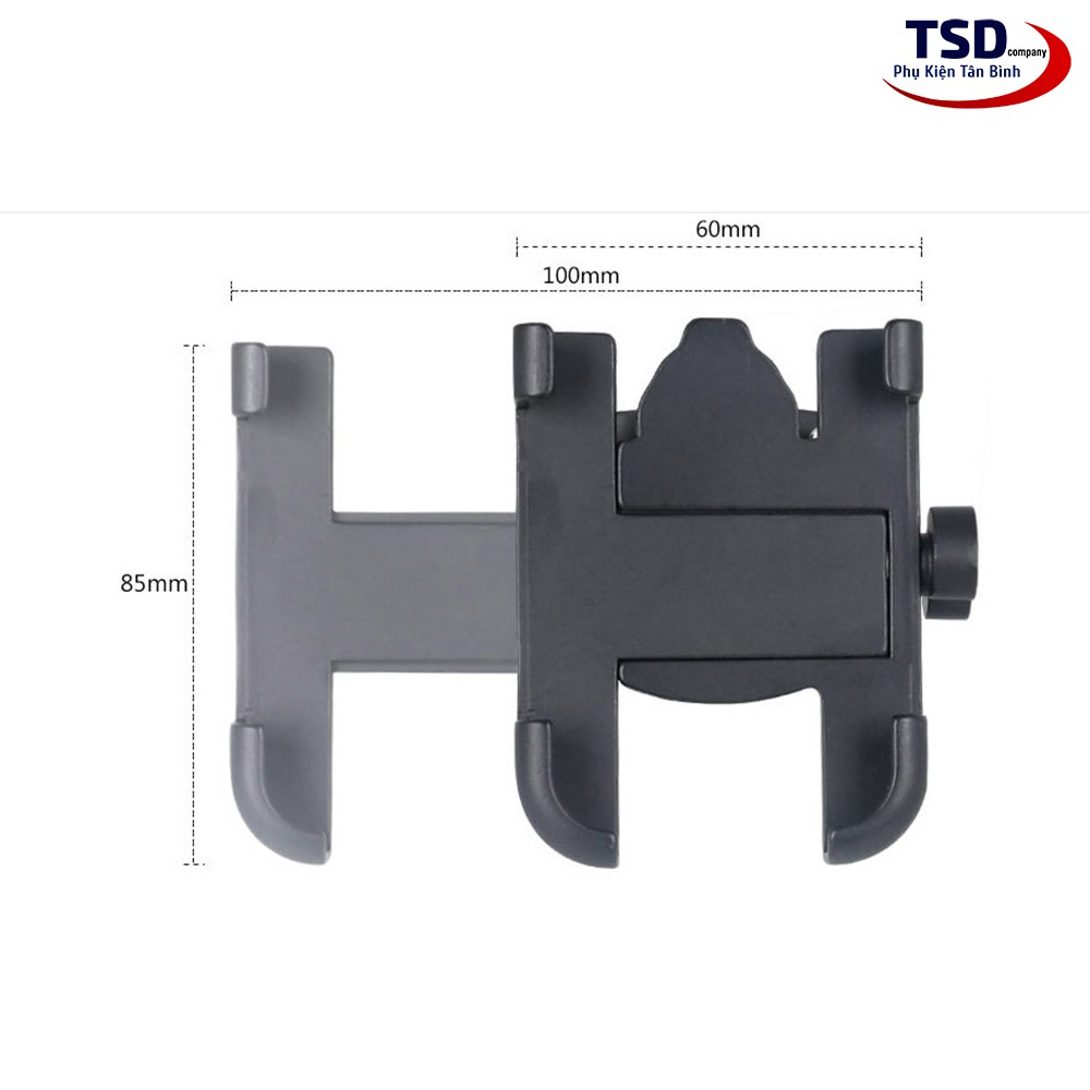 Giá Đỡ Điện Thoại Kim Loại Trên Xe Máy Siêu Chắc